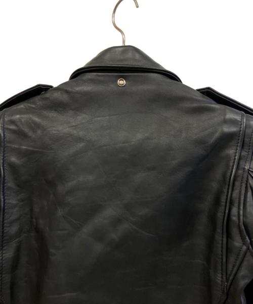 Schott（ショット）Schott (ショット) レザーライダースジャケット ブラック サイズ:36の古着・服飾アイテム