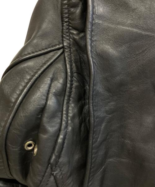 Schott（ショット）Schott (ショット) レザーライダースジャケット ブラック サイズ:36の古着・服飾アイテム