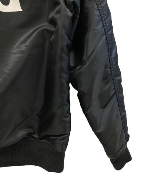 RADIO EVA（ラヂオエヴァ）RADIO EVA (ラヂオエヴァ) MA-1ジャケット ブラック サイズ:Mの古着・服飾アイテム
