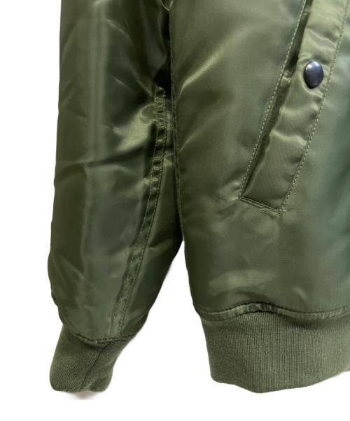 RADIO EVA（ラヂオエヴァ）RADIO EVA (ラヂオエヴァ) MA-1ジャケット オリーブ サイズ:Mの古着・服飾アイテム