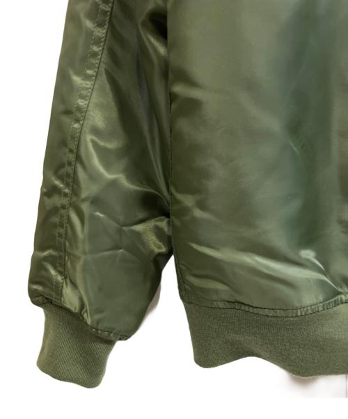 RADIO EVA（ラヂオエヴァ）RADIO EVA (ラヂオエヴァ) MA-1ジャケット オリーブ サイズ:Mの古着・服飾アイテム