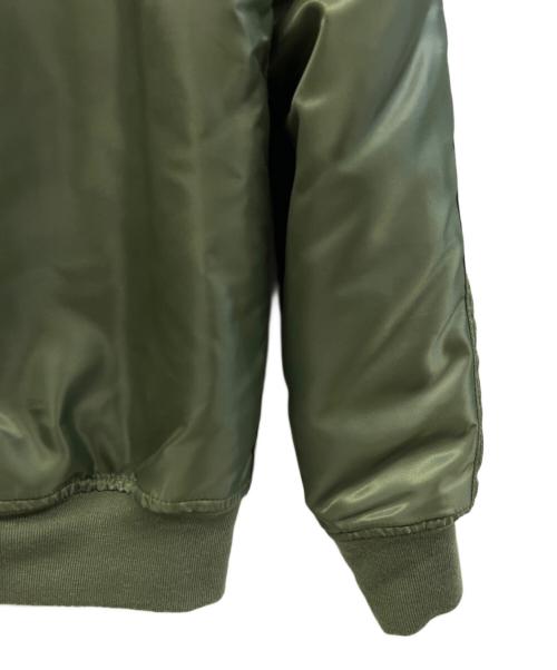 RADIO EVA（ラヂオエヴァ）RADIO EVA (ラヂオエヴァ) MA-1ジャケット オリーブ サイズ:Mの古着・服飾アイテム