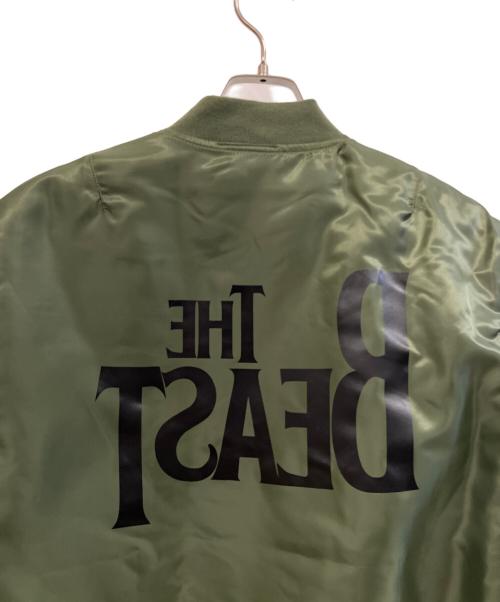 RADIO EVA（ラヂオエヴァ）RADIO EVA (ラヂオエヴァ) MA-1ジャケット オリーブ サイズ:Mの古着・服飾アイテム