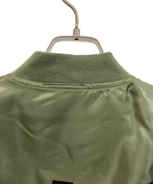 RADIO EVA（ラヂオエヴァ）RADIO EVA (ラヂオエヴァ) MA-1ジャケット オリーブ サイズ:Mの古着・服飾アイテム