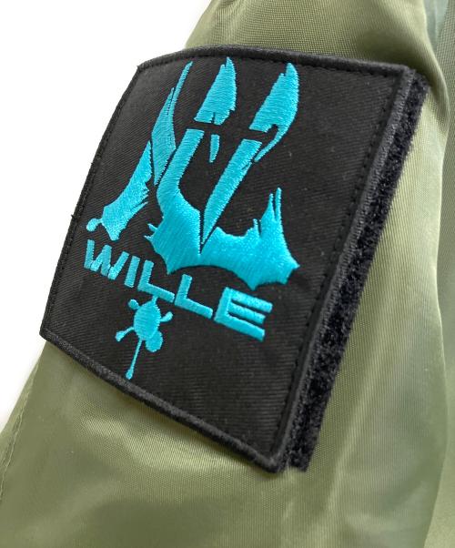RADIO EVA（ラヂオエヴァ）RADIO EVA (ラヂオエヴァ) MA-1ジャケット オリーブ サイズ:Mの古着・服飾アイテム