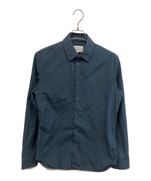 Maison Margiela（メゾンマルジェラ）Maison Margiela (メゾンマルジェラ) 長袖シャツ ネイビー サイズ:40の古着・服飾アイテム