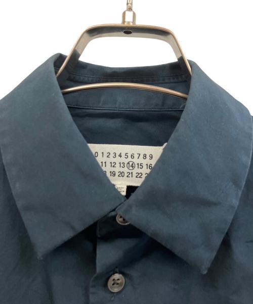 Maison Margiela（メゾンマルジェラ）Maison Margiela (メゾンマルジェラ) 長袖シャツ ネイビー サイズ:40の古着・服飾アイテム