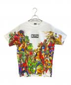 KITH×MARVELキス×マーベル）の古着「半袖カットソー」｜ホワイト