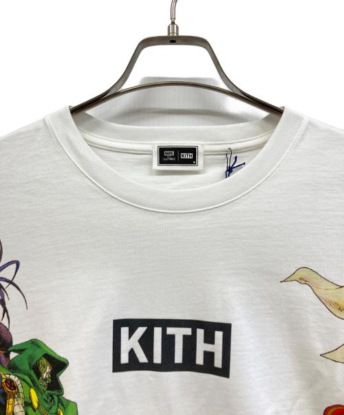 KITH（キス）KITH (キス) MARVEL (マーベル) 半袖カットソー ホワイト サイズ:M 未使用品の古着・服飾アイテム