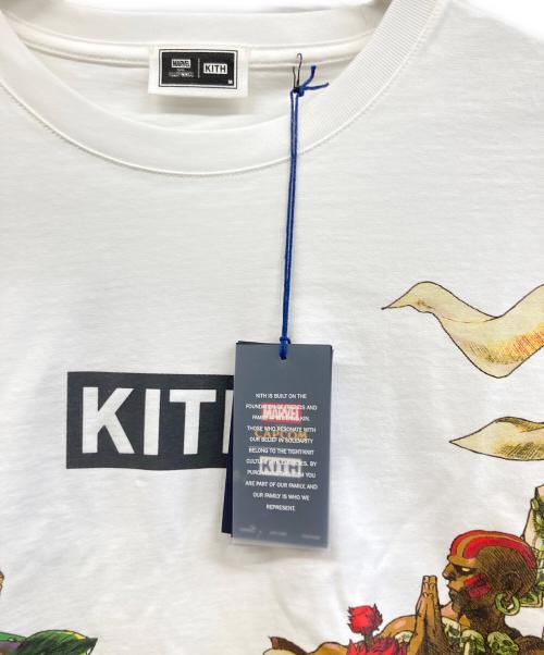 KITH（キス）KITH (キス) MARVEL (マーベル) 半袖カットソー ホワイト サイズ:M 未使用品の古着・服飾アイテム