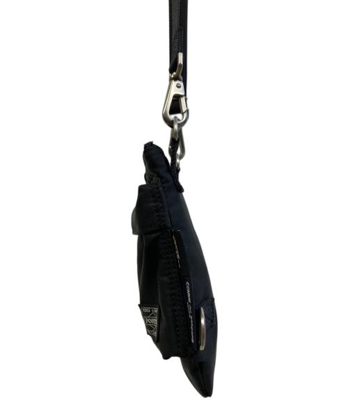 PORTER（ポーター）PORTER (ポーター) COMME des GARCONS HOMME (コムデギャルソン オム) ショルダーポーチ ブラックの古着・服飾アイテム
