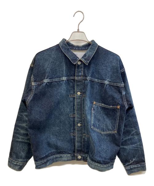 New Manual（ニュー・マニュアル）New Manual (ニュー・マニュアル) デニムジャケット インディゴ サイズ:Freeの古着・服飾アイテム