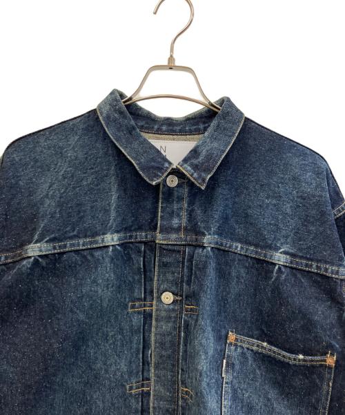 New Manual（ニュー・マニュアル）New Manual (ニュー・マニュアル) デニムジャケット インディゴ サイズ:Freeの古着・服飾アイテム