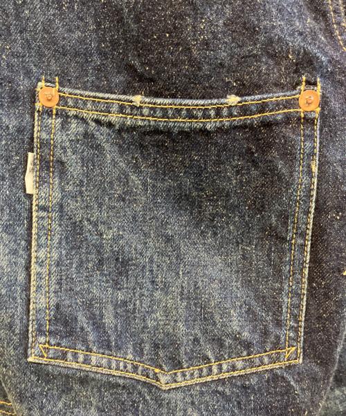 New Manual（ニュー・マニュアル）New Manual (ニュー・マニュアル) デニムジャケット インディゴ サイズ:Freeの古着・服飾アイテム