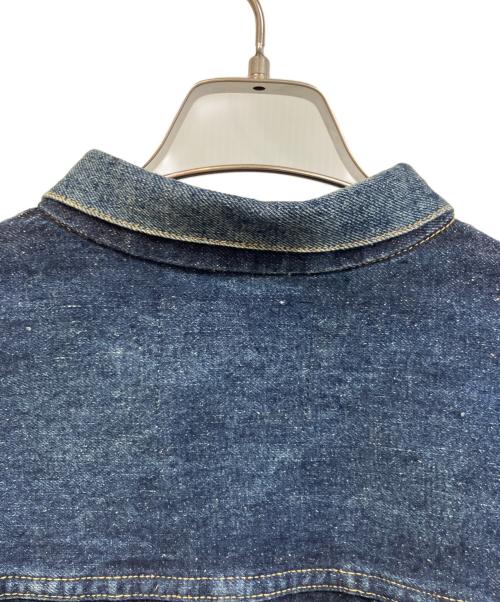 New Manual（ニュー・マニュアル）New Manual (ニュー・マニュアル) デニムジャケット インディゴ サイズ:Freeの古着・服飾アイテム