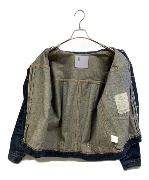 New Manual（ニュー・マニュアル）New Manual (ニュー・マニュアル) デニムジャケット インディゴ サイズ:Freeの古着・服飾アイテム