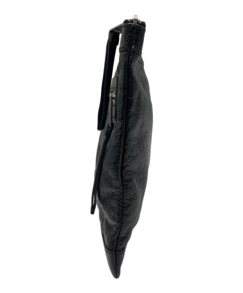 BALENCIAGA（バレンシアガ）BALENCIAGA (バレンシアガ) クラッチバッグ ブラックの古着・服飾アイテム