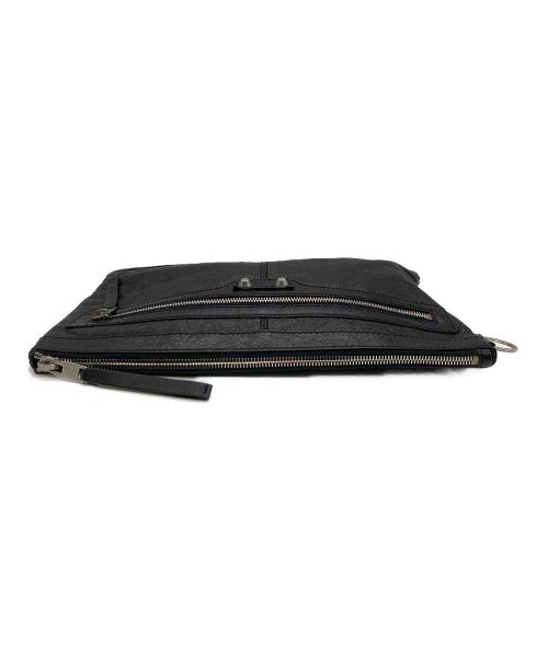 BALENCIAGA（バレンシアガ）BALENCIAGA (バレンシアガ) クラッチバッグ ブラックの古着・服飾アイテム
