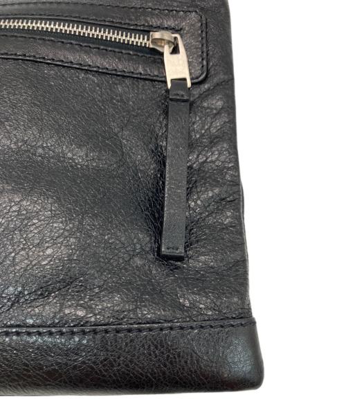 BALENCIAGA（バレンシアガ）BALENCIAGA (バレンシアガ) クラッチバッグ ブラックの古着・服飾アイテム