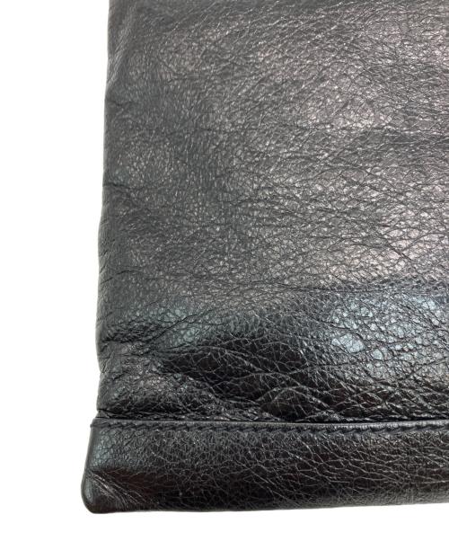 BALENCIAGA（バレンシアガ）BALENCIAGA (バレンシアガ) クラッチバッグ ブラックの古着・服飾アイテム