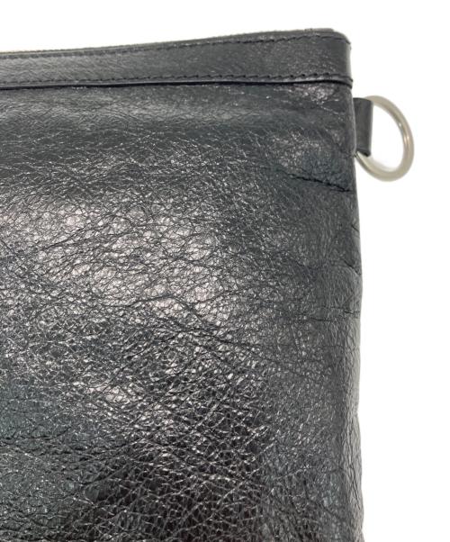 BALENCIAGA（バレンシアガ）BALENCIAGA (バレンシアガ) クラッチバッグ ブラックの古着・服飾アイテム