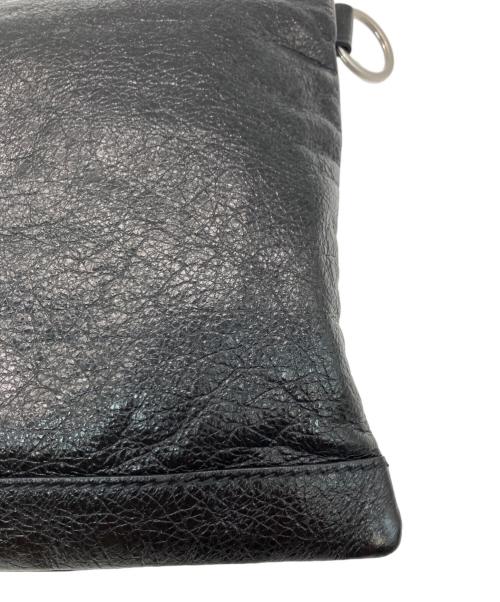 BALENCIAGA（バレンシアガ）BALENCIAGA (バレンシアガ) クラッチバッグ ブラックの古着・服飾アイテム