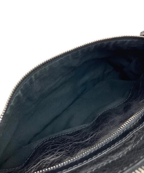 BALENCIAGA（バレンシアガ）BALENCIAGA (バレンシアガ) クラッチバッグ ブラックの古着・服飾アイテム