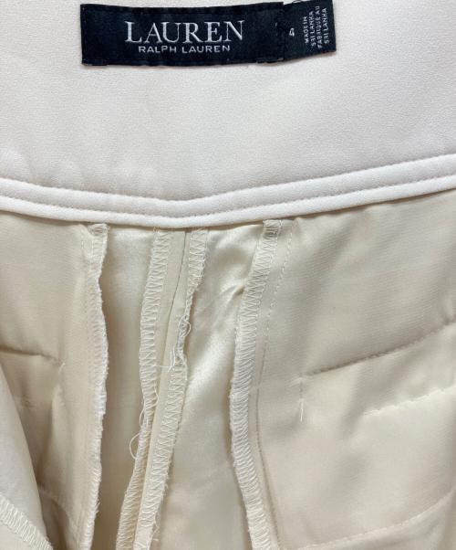 LAUREN RALPH LAUREN（ローレンラルフローレン）LAUREN RALPH LAUREN (ローレンラルフローレン) パンツ アイボリー サイズ:Freeの古着・服飾アイテム