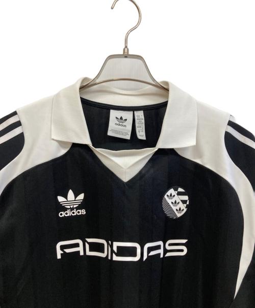 adidas（アディダス）adidas (アディダス) 長袖カットソー ブラック サイズ:Lの古着・服飾アイテム