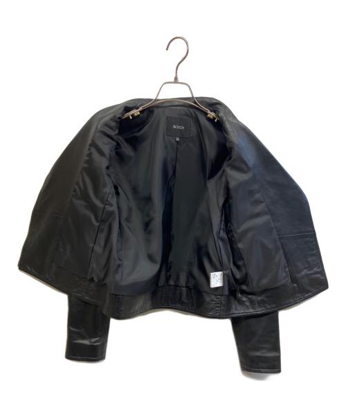 BOSCH（ボッシュ）BOSCH (ボッシュ) ダブルライダースジャケット ブラック サイズ:36の古着・服飾アイテム