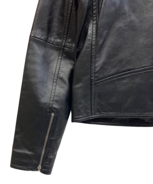 BOSCH（ボッシュ）BOSCH (ボッシュ) ダブルライダースジャケット ブラック サイズ:36の古着・服飾アイテム