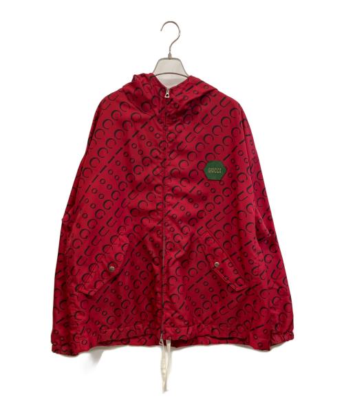 GUCCI（グッチ）GUCCI (グッチ) ウインドブレーカー レッド サイズ:48の古着・服飾アイテム
