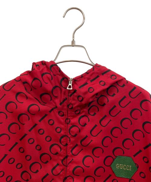 GUCCI（グッチ）GUCCI (グッチ) ウインドブレーカー レッド サイズ:48の古着・服飾アイテム
