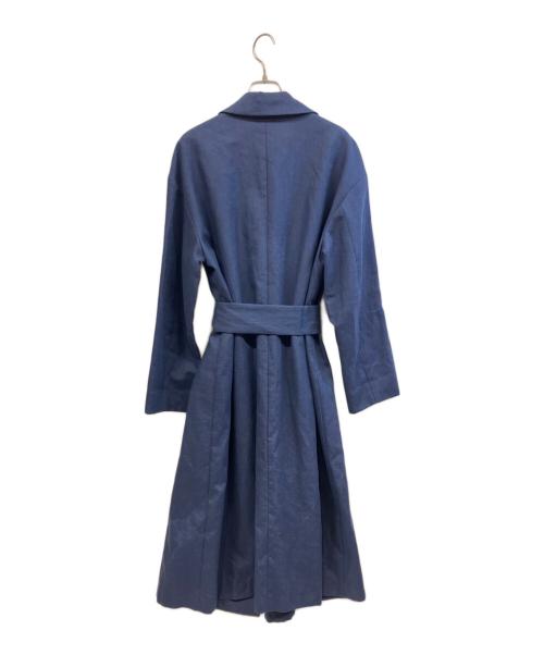 自由区（ジユウク）自由区 (ジユウク) ロングコート ネイビー サイズ:46の古着・服飾アイテム