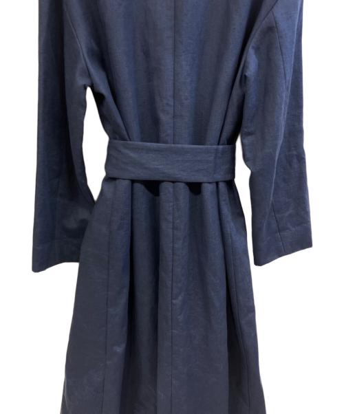 自由区（ジユウク）自由区 (ジユウク) ロングコート ネイビー サイズ:46の古着・服飾アイテム