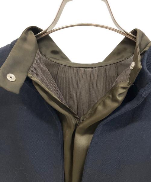 sacai（サカイ）sacai (サカイ) 半袖カットソー ネイビー×カーキ サイズ:1の古着・服飾アイテム