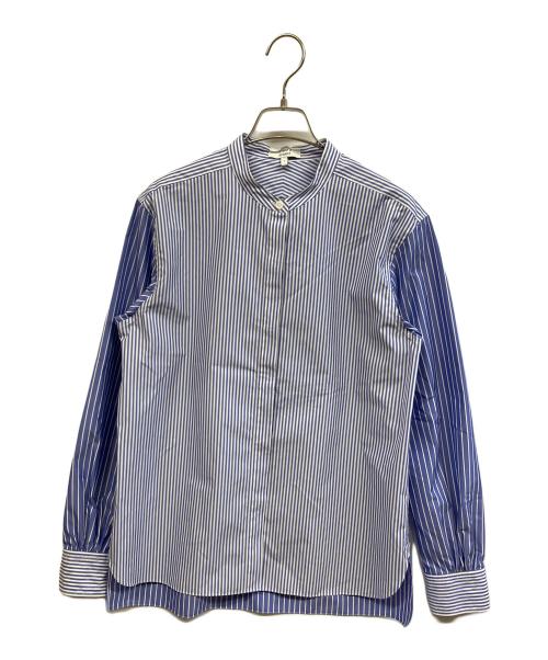 theory（セオリー）theory (セオリー) バンドカラーシャツ グレー サイズ:Sの古着・服飾アイテム