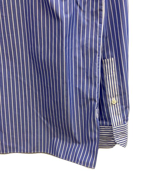 theory（セオリー）theory (セオリー) バンドカラーシャツ グレー サイズ:Sの古着・服飾アイテム