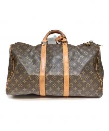 LOUIS VUITTON（ルイ ヴィトン）の古着「トラベルバッグ」｜ブラウン