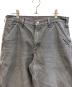 中古・古着 CarHartt (カーハート) ペインターパンツ グレー サイズ:W34×L30：13000円