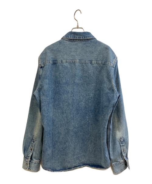 ami（アミ）ami (アミ) デニムシャツ インディゴ サイズ:Mの古着・服飾アイテム