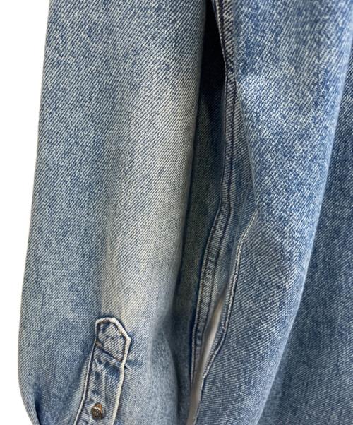 ami（アミ）ami (アミ) デニムシャツ インディゴ サイズ:Mの古着・服飾アイテム