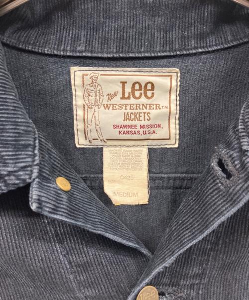 LEE（リー）LEE (リー) コーデュロイジャケット ブラック サイズ:Mの古着・服飾アイテム