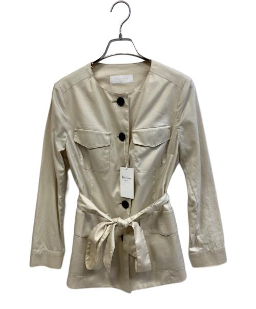 BALLSEY（ボールジィ）BALLSEY (ボールジィ) テーラードジャケット ベージュ サイズ:38 未使用品の古着・服飾アイテム