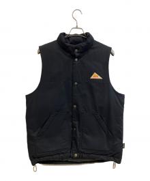 KELTY（ケルティ）の古着「中綿ベスト」｜ブラック
