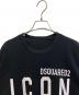 中古・古着 DSQUARED2 (ディースクエアード) 半袖Tシャツ ブラック サイズ:M：7000円