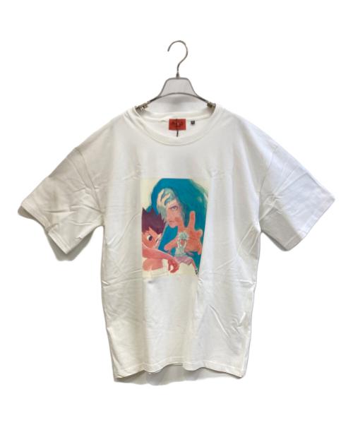 ROFJ（アールオブジェイ）RofJ (アールオブジェイ) HUNTER×HUNTER THE STANDARD TEE COLOR ホワイト サイズ:XXLの古着・服飾アイテム