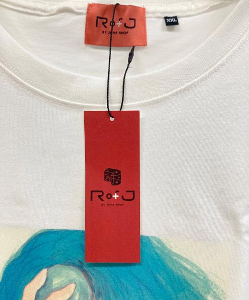 ROFJ（アールオブジェイ）RofJ (アールオブジェイ) HUNTER×HUNTER THE STANDARD TEE COLOR ホワイト サイズ:XXLの古着・服飾アイテム