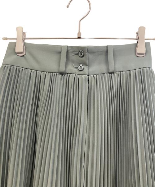 HYKE（ハイク）HYKE (ハイク) プリーツスカート グリーン サイズ:1の古着・服飾アイテム