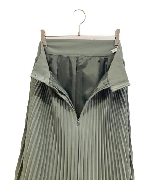HYKE（ハイク）HYKE (ハイク) プリーツスカート グリーン サイズ:1の古着・服飾アイテム